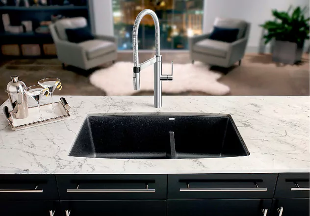 Blanco Performa U 1 3/4 Low Divide Kitchen Sink