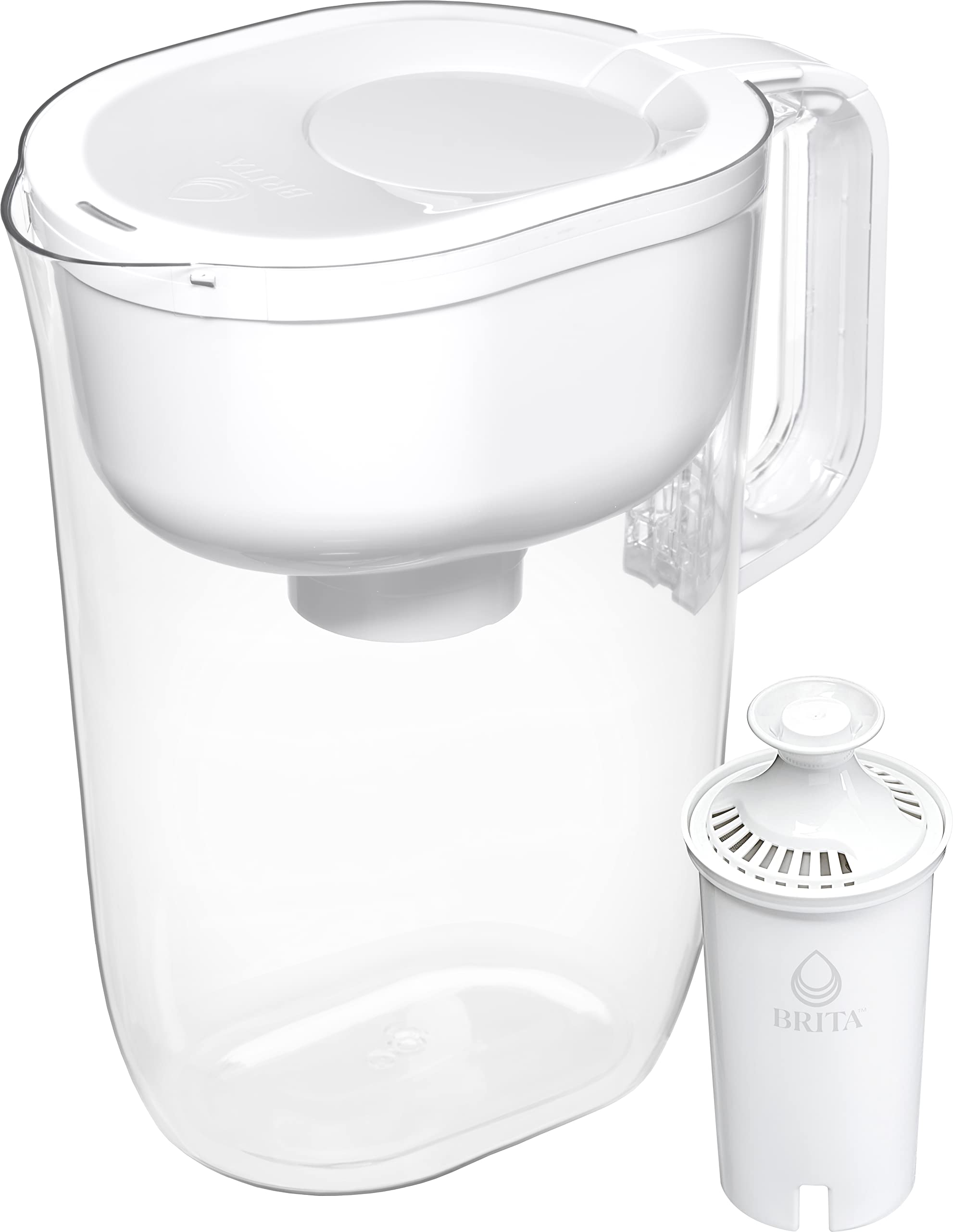 Brita Standard 10-Cup Pitcher with 1 Filter