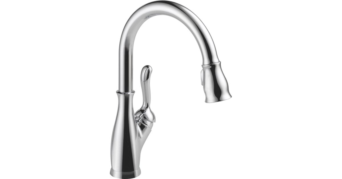 Delta 9178-AR-DST Leland Pull-Down Kitchen Faucet with Magnetic Docking ...