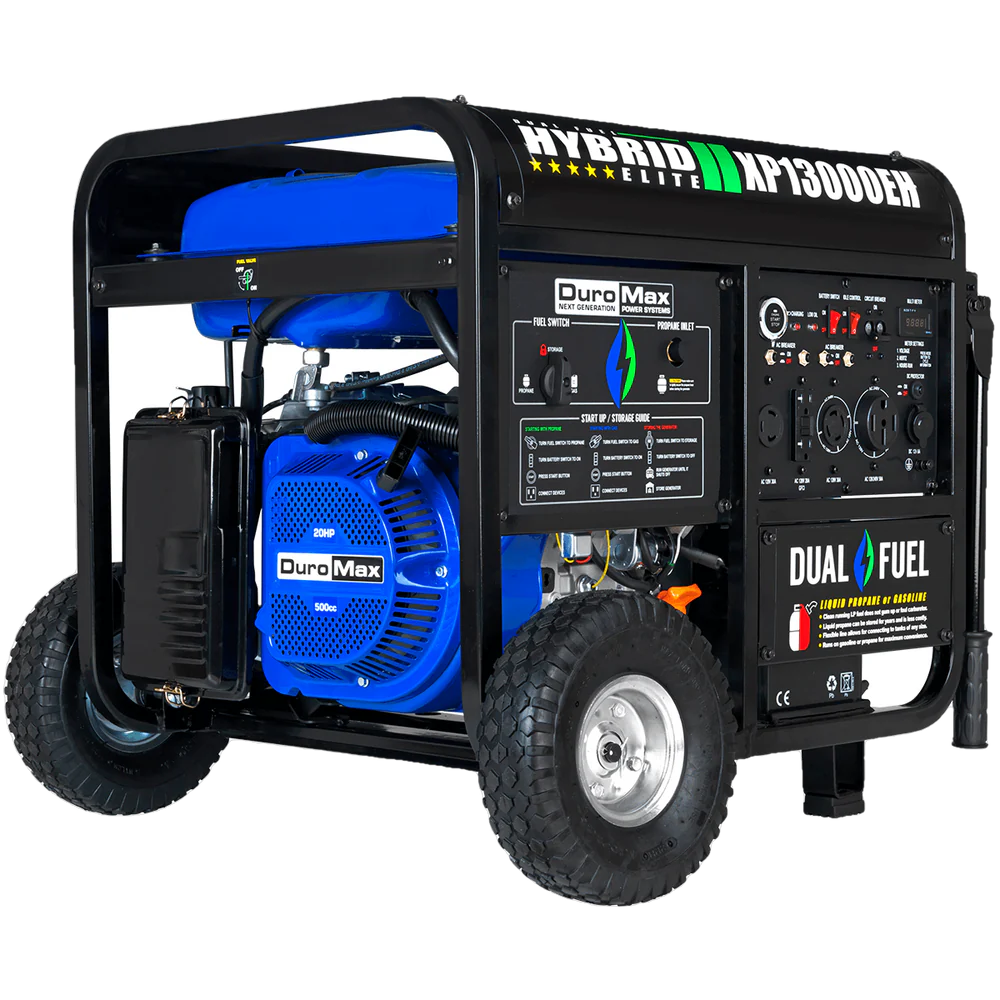 DuroMax 13,000 Watt Dual Fuel Portable Generator XP13000EH - Seakundi