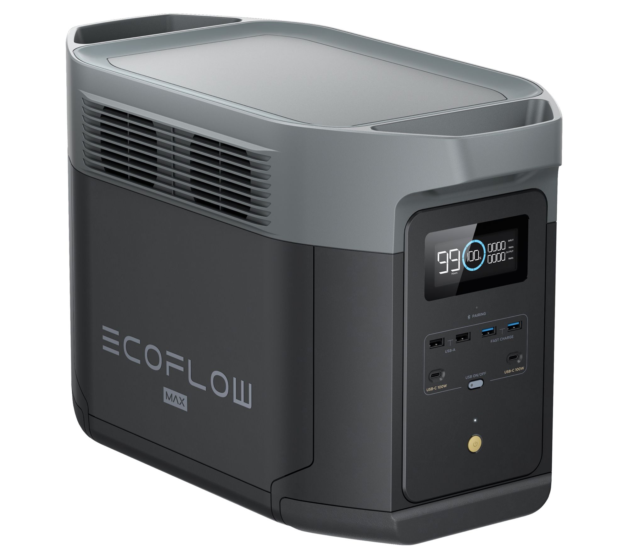 EcoFlow DELTA 2 Max 2000Wh Portable Power Station with 15 Outlets - QVC.com