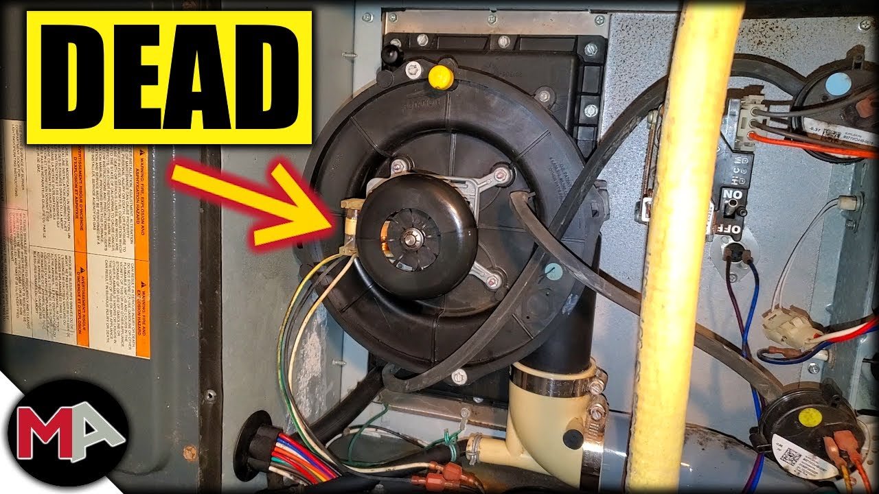 Replacing a Furnace Draft Inducer Blower