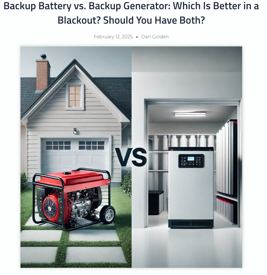 Home Backup Batteries - A 2025 Buying Guide {Updated} - HomeEnergyPlanner