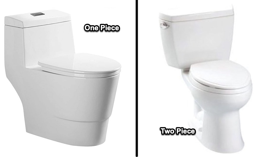 What's The Difference Between A One Piece Toilet And A Two Piece Toilet ...