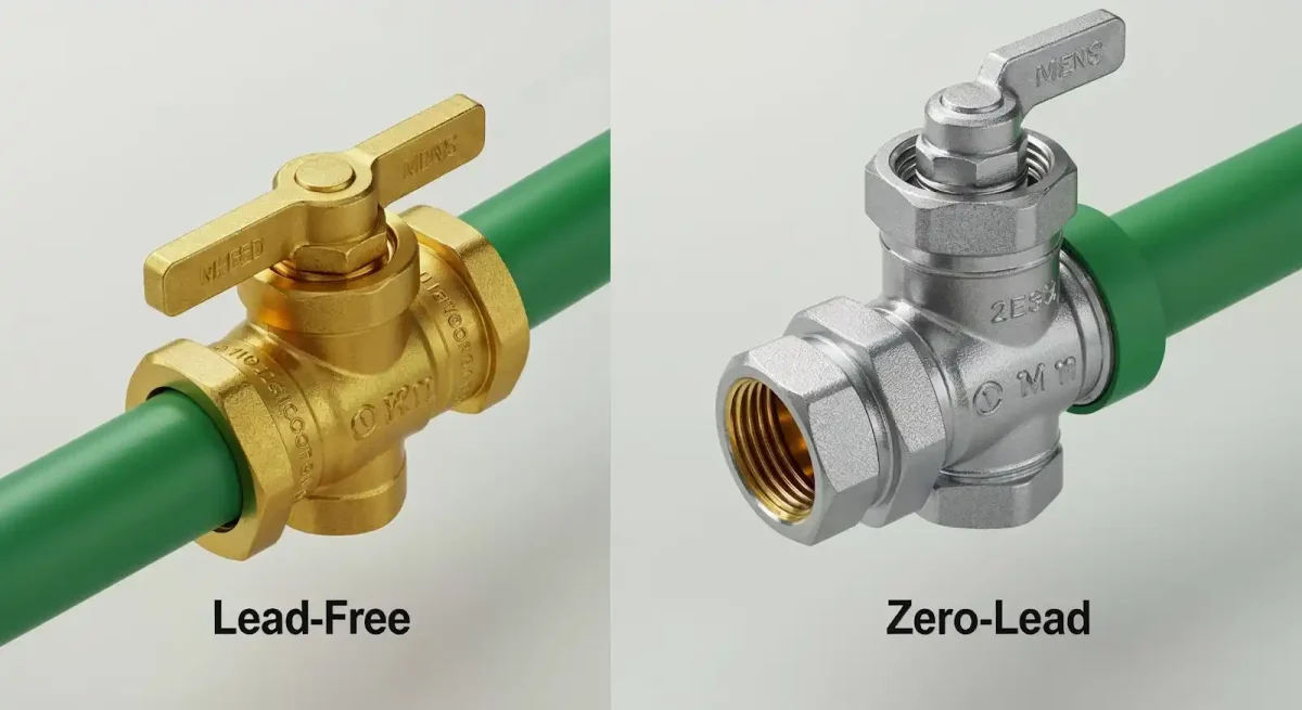 Lead-Free vs. Zero-Lead Brass Fittings: A Guide | DESO Group