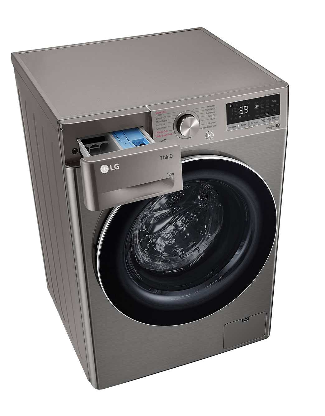 12kg Front Load Washer with AI Direct Drive™ and TurboWash™360