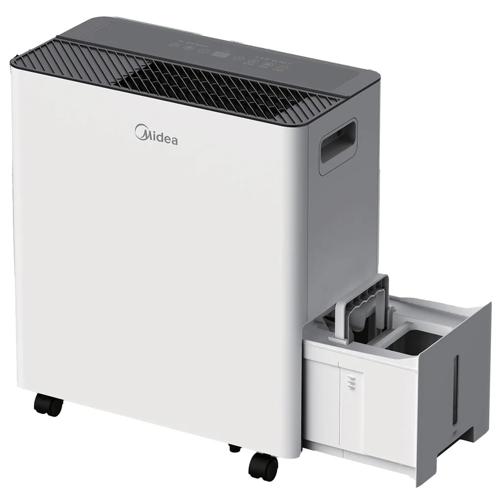 Midea 50-Pint Smart Dehumidifier with Built-In Pump