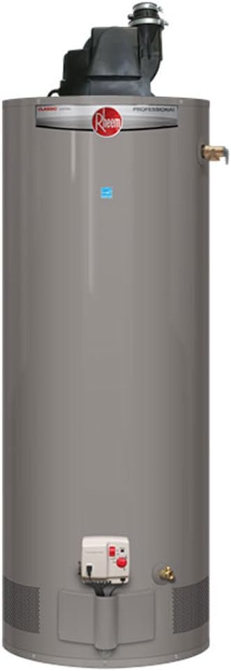 Rheem PROG50-38N RH67 PV Professional Classic Plus 50-Gallon Direct Vent Natural Gas Water Heater