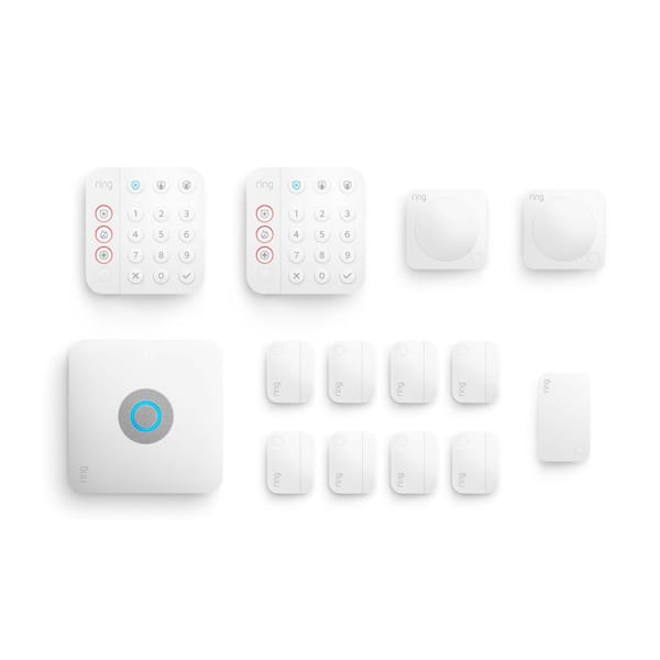 Ring Alarm Pro 14-Piece Wireless Home Security System with Built-in eero Wi-Fi 6 Router