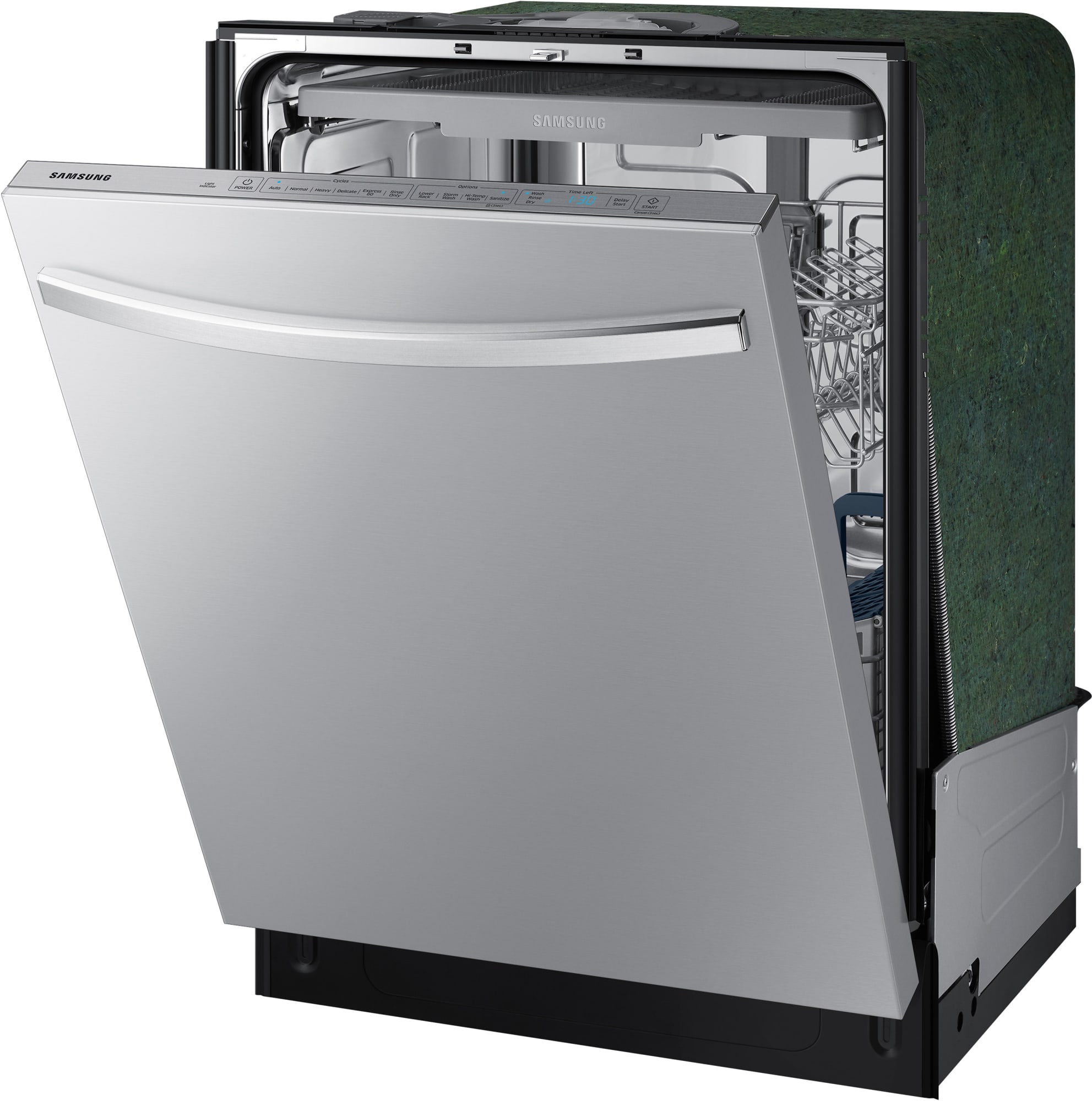 Samsung DW80R5061US 24 Inch Fully Integrated Dishwasher with 15 Place ...