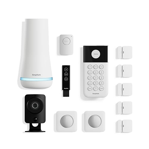 SimpliSafe 12 Piece Wireless Home Security System w/ HD Camera Review ...