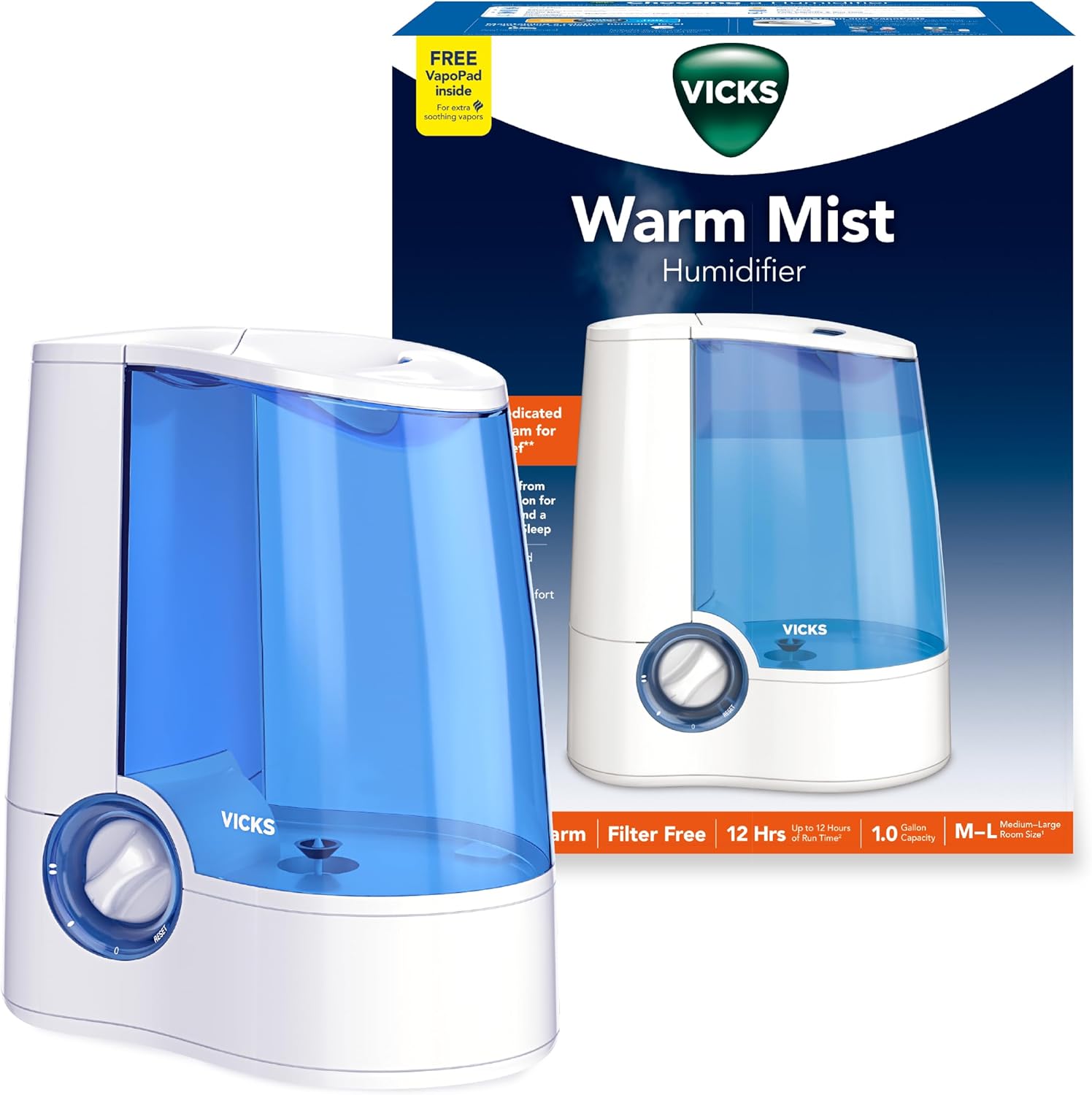 Vicks V745A Warm Mist Humidifier