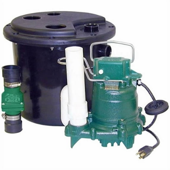 Zoeller Mighty-Mate Submersible Sump Pump 1/3 HP Cast Iron